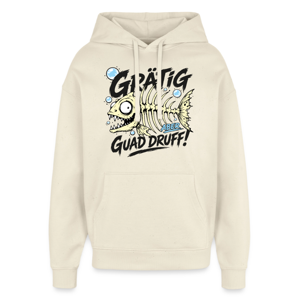 Grätig Design Hoodie - Natur