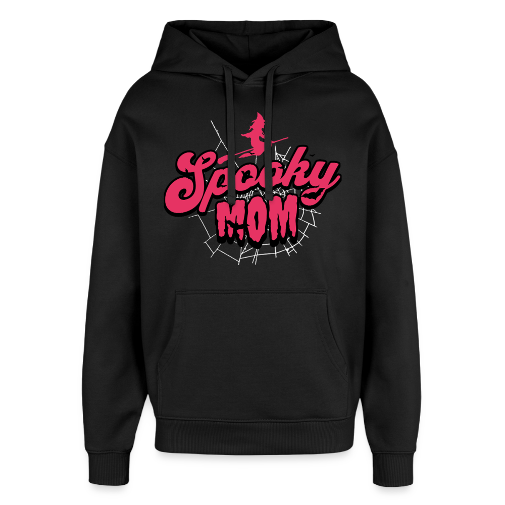 Spooky Mom Design Hoodie - Schwarz