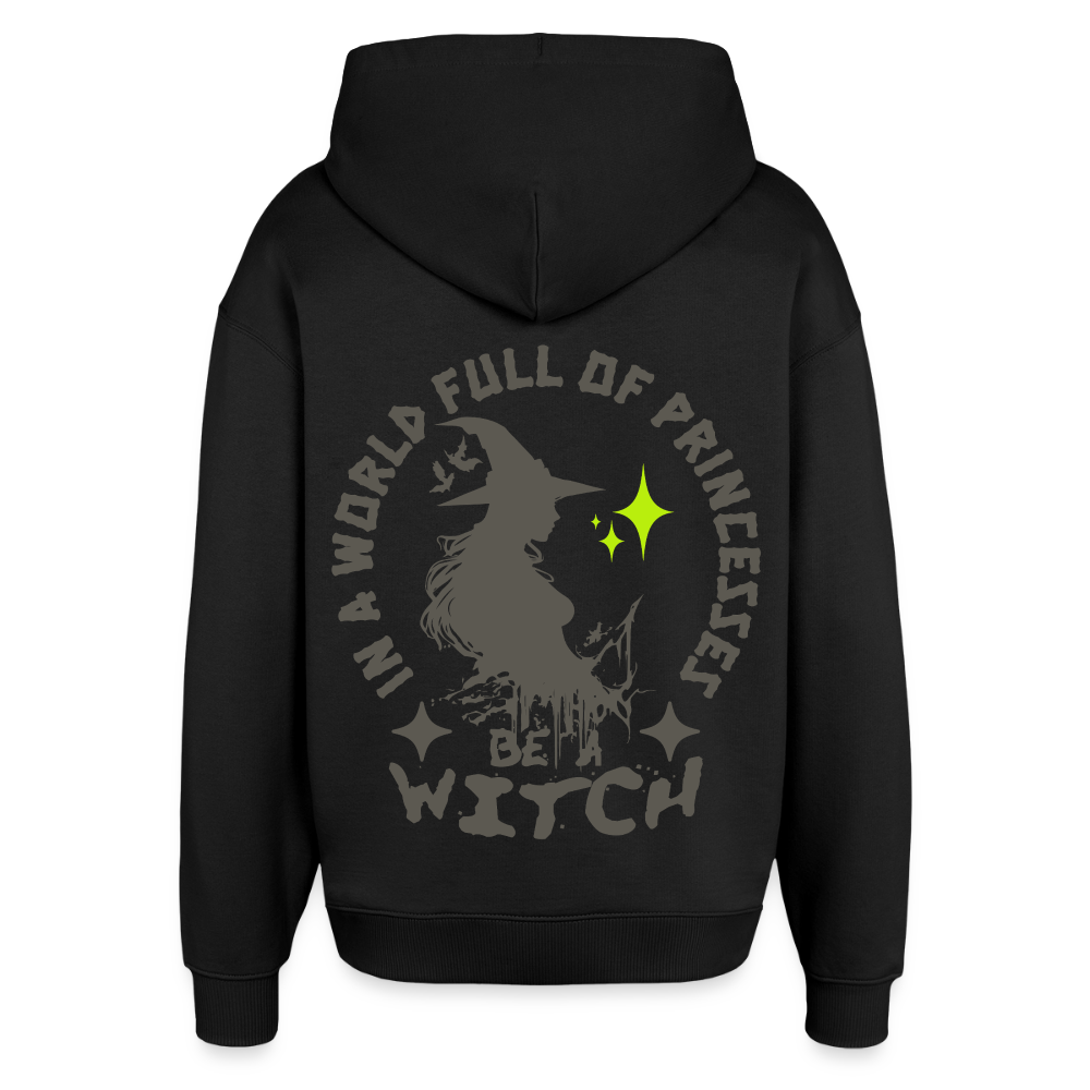 Witch Design Hoodie - Schwarz