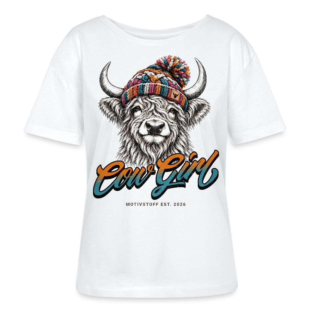 Stanley/Stella Relaxed Rundhals Frauen Bio-T-Shirt SERENA - Weiß