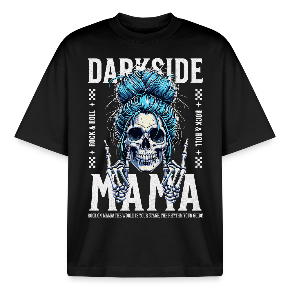 Darkside Mama Design T-Shirt - Schwarz