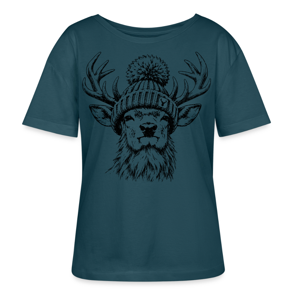 Stanley/Stella Relaxed Rundhals Frauen Bio-T-Shirt SERENA - Dunkles Petrol