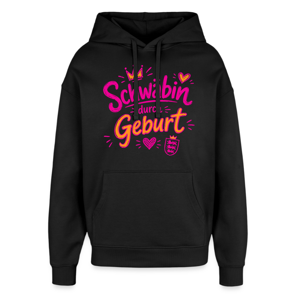 Schwäbin Design Hoodie - Schwarz