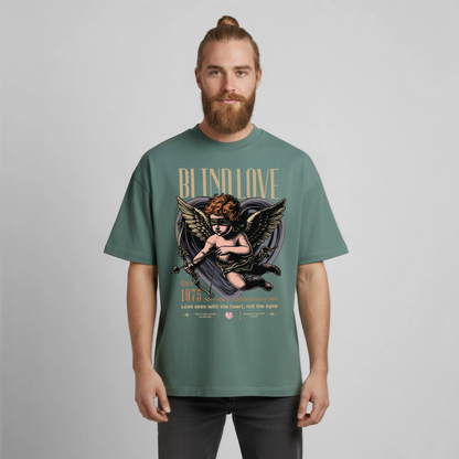Amor Design T-Shirt - Grüner Bucht