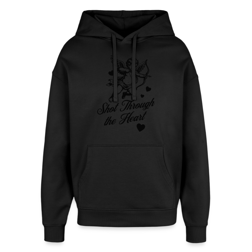 Amor Shot Design Hoodie - Schwarz