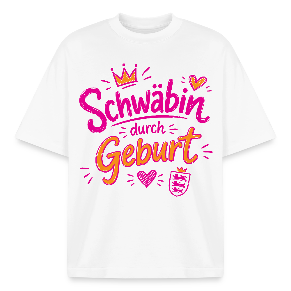 Schwäbin Design T-Shirt - Weiß