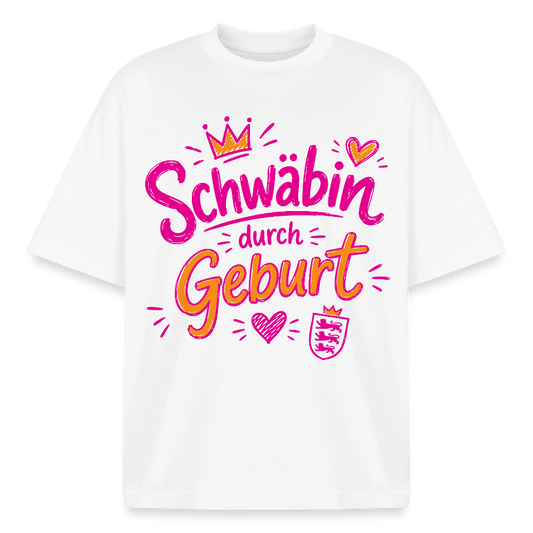 Schwäbin Design T-Shirt - Weiß