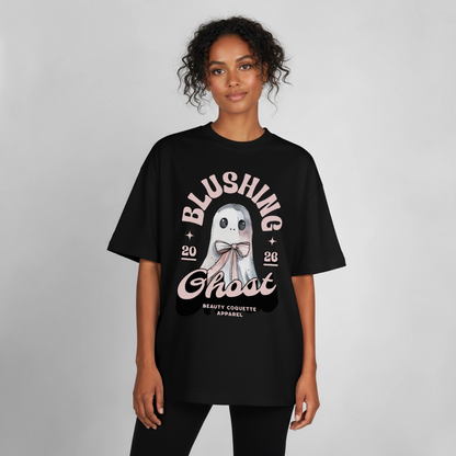 Ghost Design T-Shirt - Schwarz