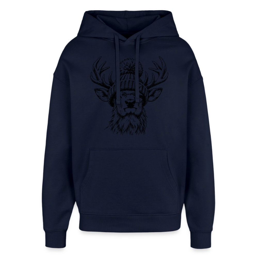 Oversized Unisex Hoodie von Stanley/Stella - Navy