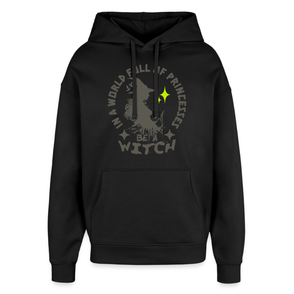Witch Design Hoodie - Schwarz
