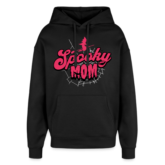 Spooky Mom Design Hoodie - Schwarz