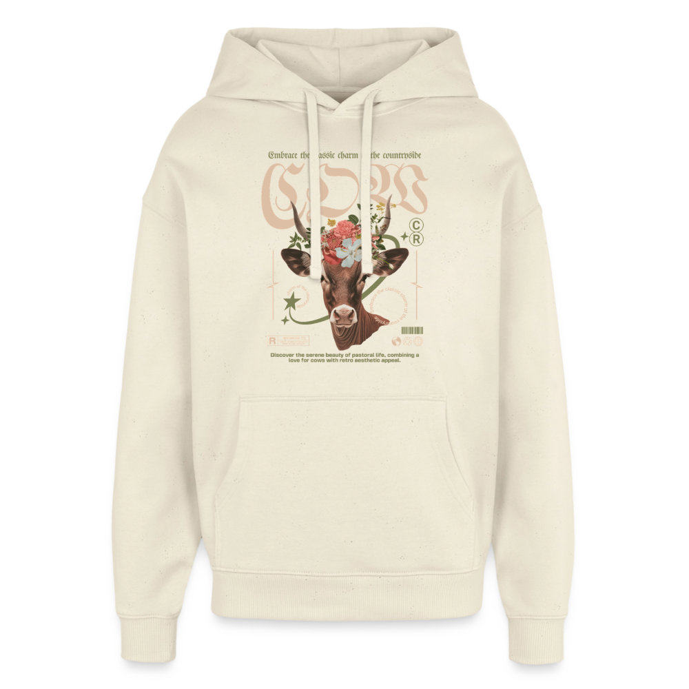 Kuh Design Hoodie - Natur