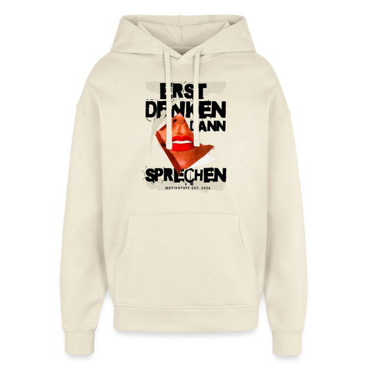 Oversized Unisex Hoodie von Stanley/Stella - Natur