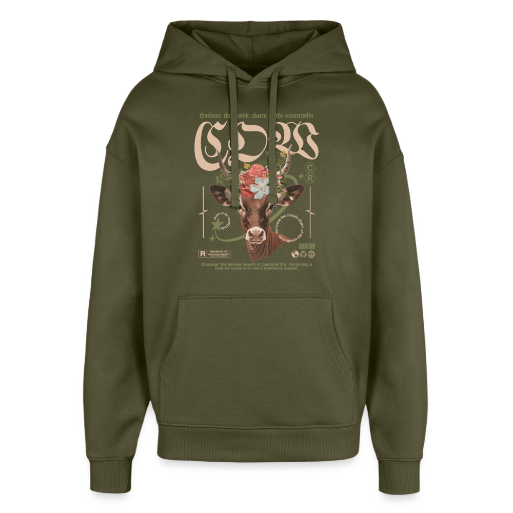 Kuh Design Hoodie - Khaki