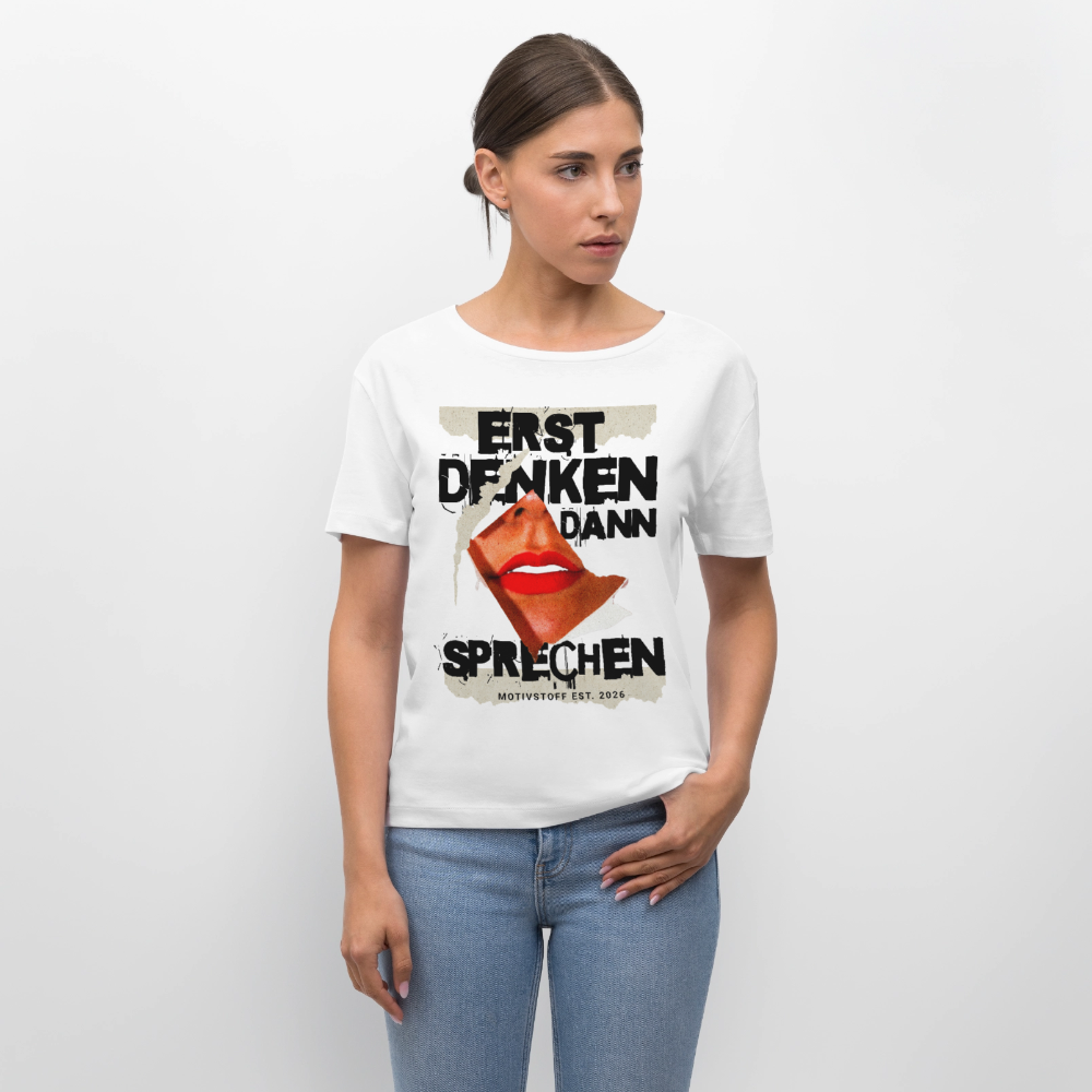 Stanley/Stella Relaxed Rundhals Frauen Bio-T-Shirt SERENA - Weiß
