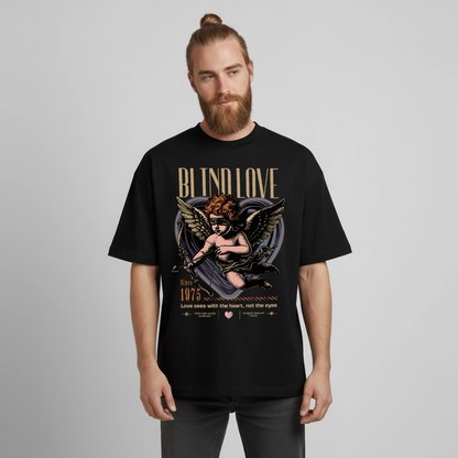 Amor Design T-Shirt - Schwarz