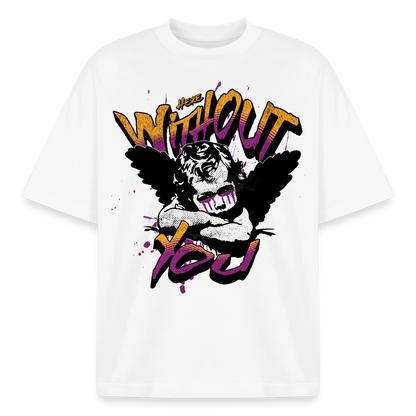 Without You Design T-Shirt - Weiß