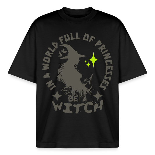 Witch Design T-Shirt - Schwarz