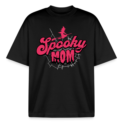 Spooky Mom Design T-Shirt - Schwarz