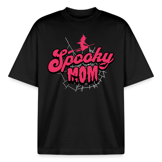 Spooky Mom Design T-Shirt - Schwarz