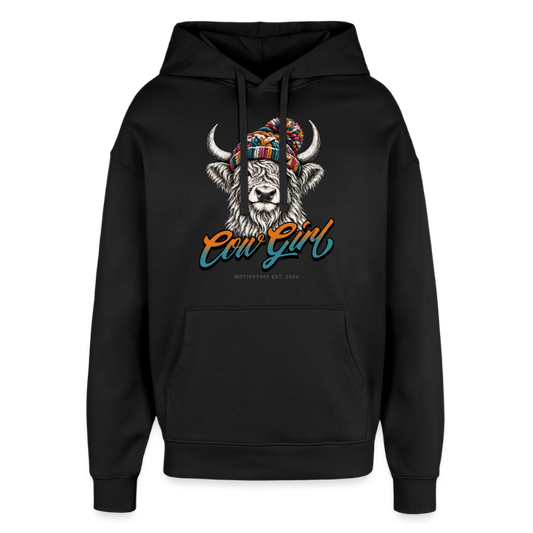 Oversized Unisex Hoodie von Stanley/Stella - Schwarz