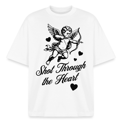 Amor Shot Design T-Shirt - Weiß