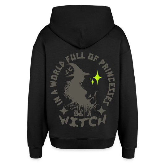 Witch Design Hoodie - Schwarz