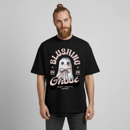 Ghost Design T-Shirt - Schwarz