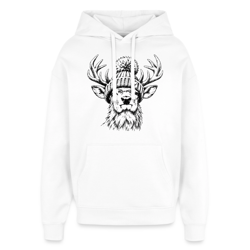Oversized Unisex Hoodie von Stanley/Stella - Weiß